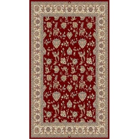 Dynamic Rugs Brilliant Rectangular Rug- Red - 7 ft. 10 in. x 11 ft. 2 in. BR9127226330
